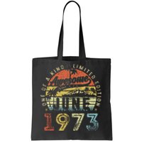 50 Year Old Awesome Since June 1973 50th Birthday Tote Bag