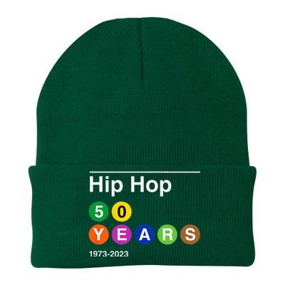 50 Years Of Hip Hop 50th Anniversary Retro Knit Cap Winter Beanie