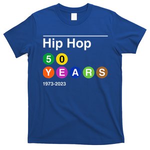 50 Years Of Hip Hop 50th Anniversary Retro T-Shirt