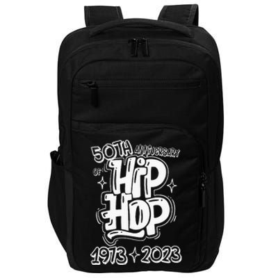 50 Years Old 50th Anniversary Of Hip Hop Graffiti Hip Hop Impact Tech Backpack