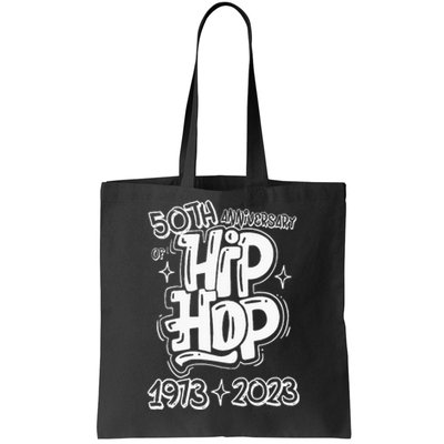 50 Years Old 50th Anniversary Of Hip Hop Graffiti Hip Hop Tote Bag