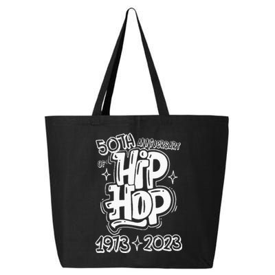 50 Years Old 50th Anniversary Of Hip Hop Graffiti Hip Hop 25L Jumbo Tote