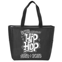 50 Years Old 50th Anniversary Of Hip Hop Graffiti Hip Hop Zip Tote Bag