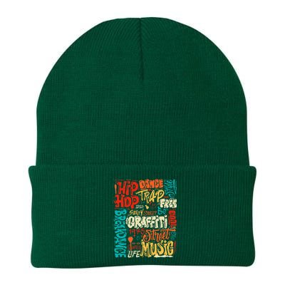 50 Years Old 50th Anniversary Of Hip Hop Graffiti Hip Hop Knit Cap Winter Beanie