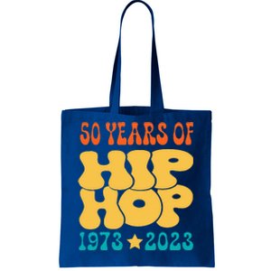 50 Years Old 50th Anniversary Of Hip Hop Tote Bag