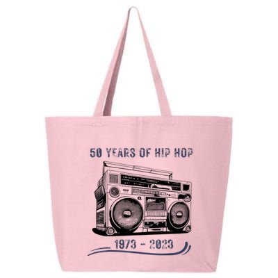 50 Years Of Hip Hop 50th Anniversary Of Rap 25L Jumbo Tote
