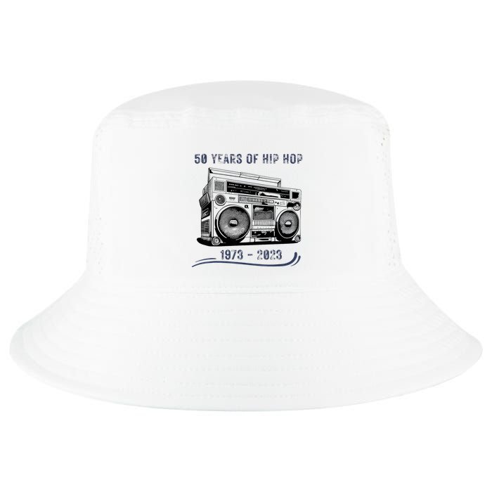 50 Years Of Hip Hop 50th Anniversary Of Rap Cool Comfort Performance Bucket Hat