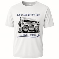 50 Years Of Hip Hop 50th Anniversary Of Rap Cooling Performance Crew T-Shirt