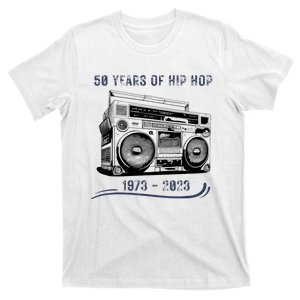 50 Years Of Hip Hop 50th Anniversary Of Rap T-Shirt