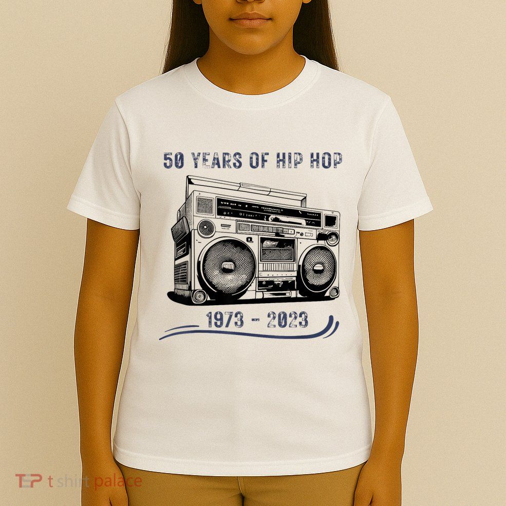 50 Years Of Hip Hop 50th Anniversary Of Rap T-Shirt