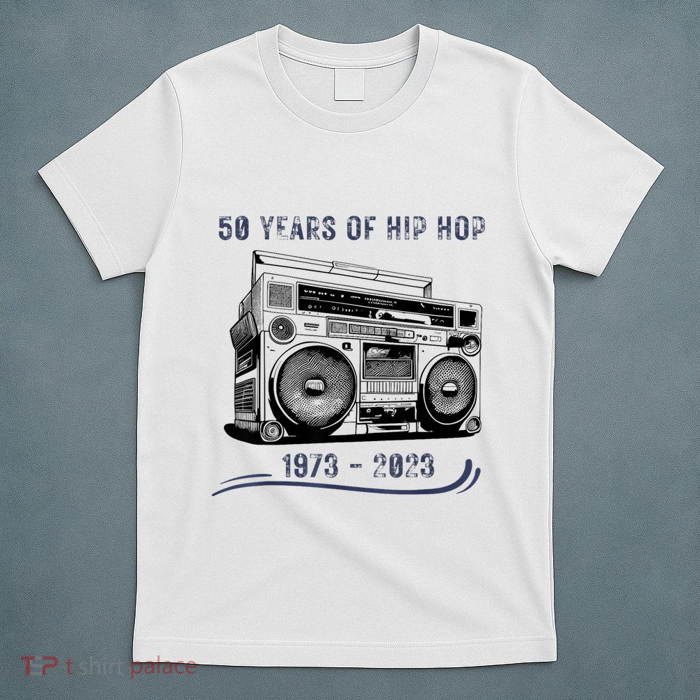 50 Years Of Hip Hop 50th Anniversary Of Rap T-Shirt
