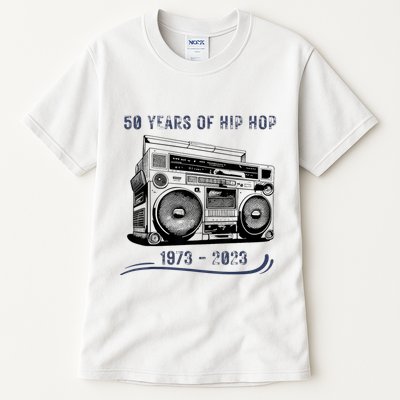 50 Years Of Hip Hop 50th Anniversary Of Rap Tall T-Shirt