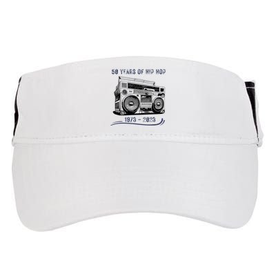 50 Years Of Hip Hop 50th Anniversary Of Rap Adult Drive Performance Visor