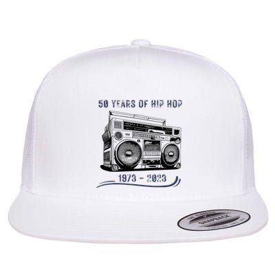 50 Years Of Hip Hop 50th Anniversary Of Rap Flatbill Hat