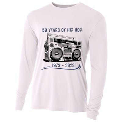 50 Years Of Hip Hop 50th Anniversary Of Rap Cooling Performance Long Sleeve Crew