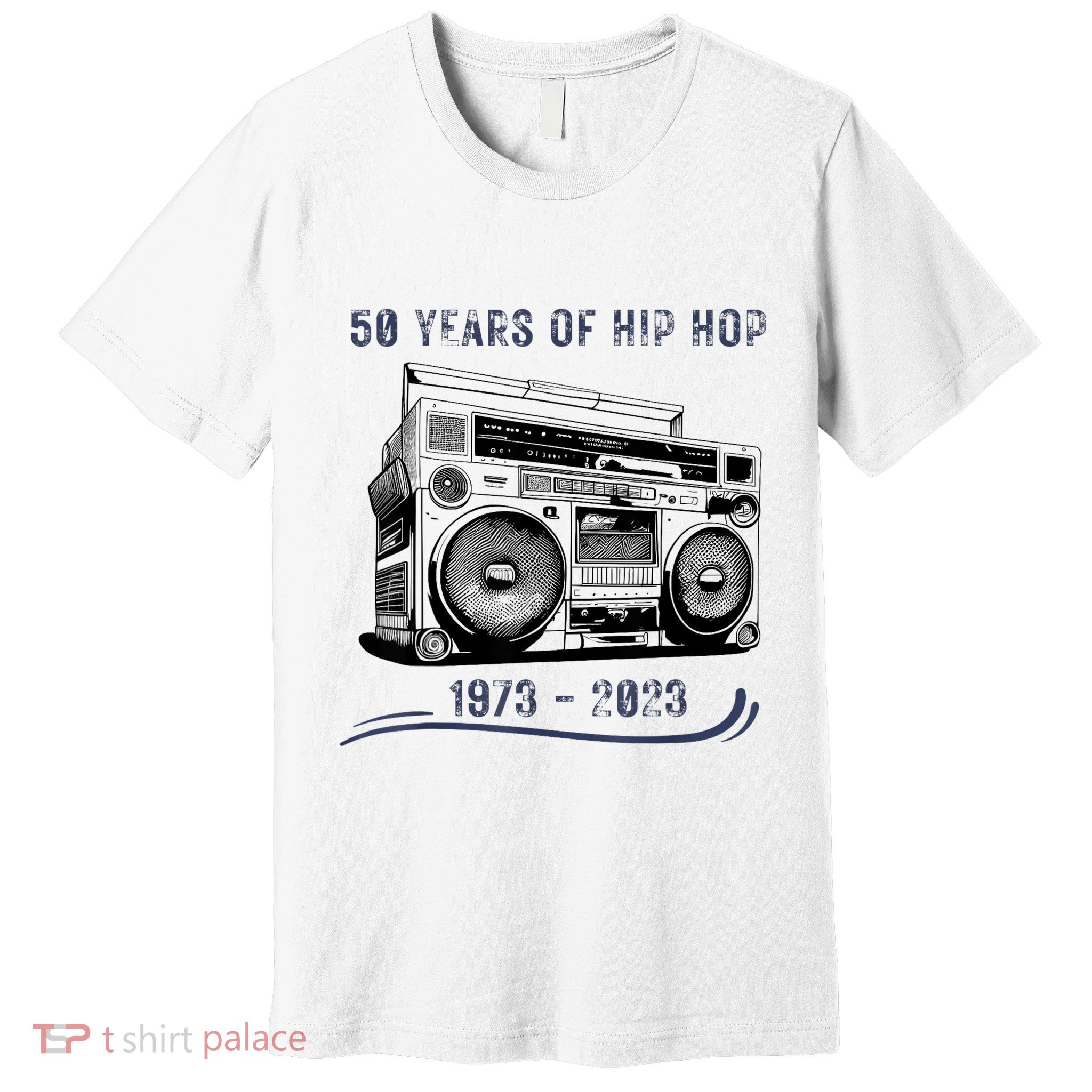 50 Years Of Hip Hop 50th Anniversary Of Rap Premium T-Shirt