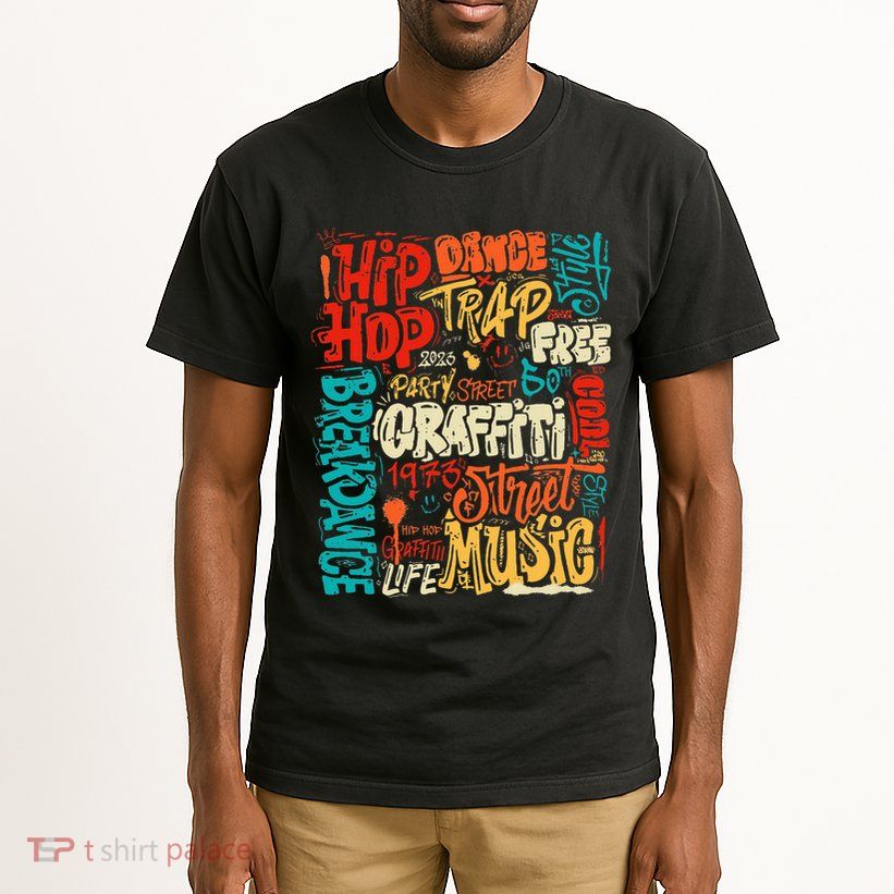 50 Years Old 50th Anniversary Of Hip Hop Graffiti Hip Hop Tall T-Shirt