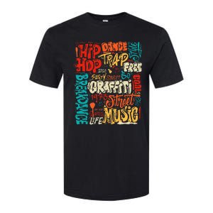 50 Years Old 50th Anniversary Of Hip Hop Graffiti Hip Hop Softstyle CVC T-Shirt