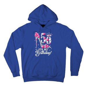 50 Years Old It's My 50th Birthday Funny Pink Diamond Shoes Hoodie