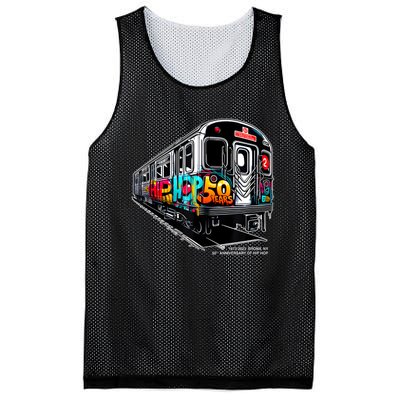 50 Years Of Hiphop Bronx Graffiti 50th Anniversary Mesh Reversible Basketball Jersey Tank