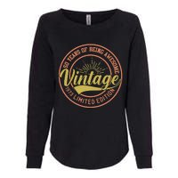 50 Years Of Being Awesome Vintage 1973 Womens California Wash Sweatshirt