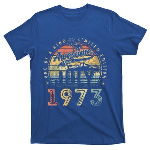 50 Year Old Awesome Since July 1973 50th Birthday T-Shirt