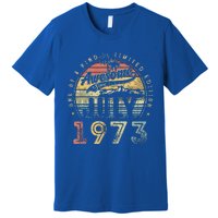 50 Year Old Awesome Since July 1973 50th Birthday Premium T-Shirt