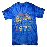 50 Year Old Awesome Since July 1973 50th Birthday Tie-Dye T-Shirt