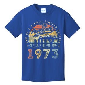 50 Year Old Awesome Since July 1973 50th Birthday Kids T-Shirt