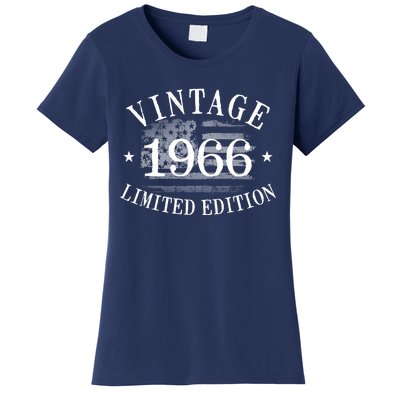 56 Years Old Vintage 1966 US Flag 56th Birthday Women's T-Shirt