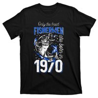 51 Years Old Fishing Fisherman 1970 51st Birthday T-Shirt