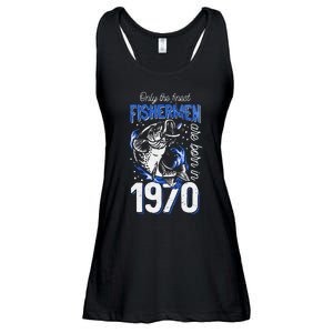 51 Years Old Fishing Fisherman 1970 51st Birthday Ladies Essential Flowy Tank