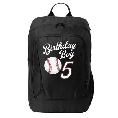 5 Years Old Baseball Themed 5th Birthday Party Sports City Backpack