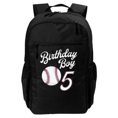 5 Years Old Baseball Themed 5th Birthday Party Sports Daily Commute Backpack