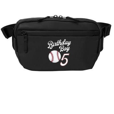 5 Years Old Baseball Themed 5th Birthday Party Sports Crossbody Pack