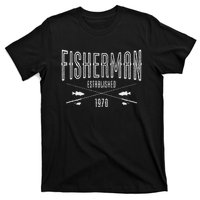 53 Year Old Fisherman Fishing 1970 53rd Birthday Gift T-Shirt