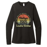 57 Years Of Being Awesome Vintage 1965 Limited Edition Womens CVC Long Sleeve Shirt