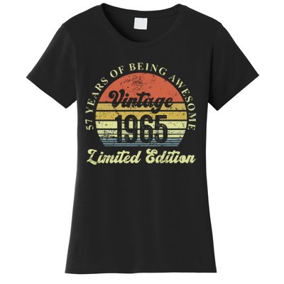 57 Years Of Being Awesome Vintage 1965 Limited Edition Women's T-Shirt