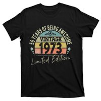 50 Year Old Gifts Vintage 1973 Limited Edition 50th Birthday Love T-Shirt