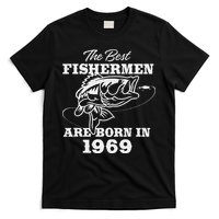 54 Year Old Fisherman Fishing 1969 54th Birthday Cute T-Shirt