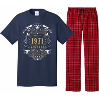 52 Years Old 52nd Birthday Made Born In 1971 Idea Pajama Set