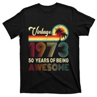 50 Years Old 1973 Vintage 50th Birthday Men Women T-Shirt