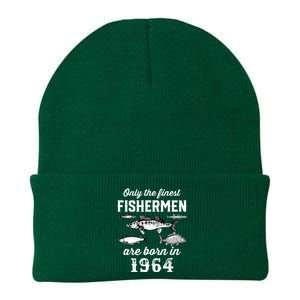 58 Years Old Fishing Fisherman 1964 Birthday Knit Cap Winter Beanie