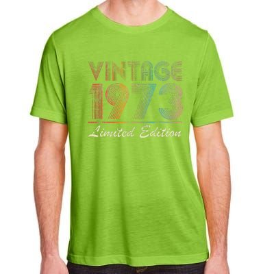 50 Year Old Vintage 1973 Limited Edition 50th Birthday Cute Adult ChromaSoft Performance T-Shirt