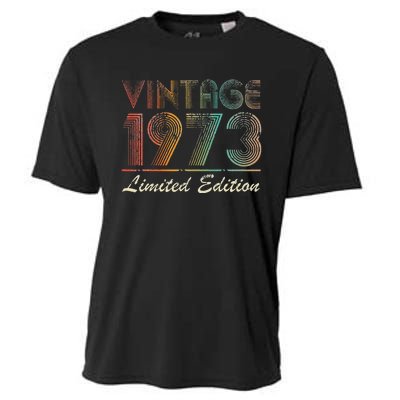 50 Year Old Vintage 1973 Limited Edition 50th Birthday Cute Cooling Performance Crew T-Shirt