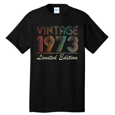 50 Year Old Vintage 1973 Limited Edition 50th Birthday Cute Tall T-Shirt