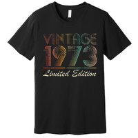 50 Year Old Vintage 1973 Limited Edition 50th Birthday Cute Premium T-Shirt