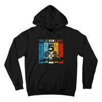 5 Year Old Birthday Race Car 5th Birthday Racing Tall Hoodie