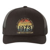 50 Year Old Vintage 1973 Limited Edition 50th Birthday Gifts Yupoong Adult 5-Panel Trucker Hat