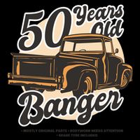 50 Years Old Banger Funny Birthday Backpack